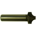 thumbnail image 1 of Magnate 1275 Plunge Flat Roundover Router Bit - 5/16" Radius, 1/4" Small Diameter, 1/2" Shank Diameter, 9/16" Cutting Length, 2" Shank Length, 1 of 1