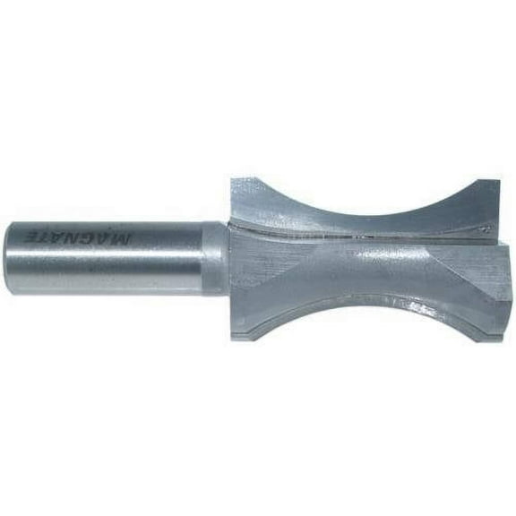 Magnate 1310 Finger Nail Router Bit - 1-1/2" Bead Height, 1/4" Cutting Depth, 1/2" Shank Diameter, 1-1/8" Overall Diameter, 1-1/2" Shank Length