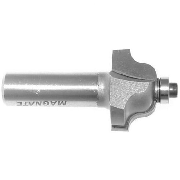 Magnate 1606 Roman Ogee Router Bit - 5/8" Cutting Height, 1/2" Shank Diameter, 3/16" Radius, 1-1/8" Overall Diameter, 1-1/2" Shank Length