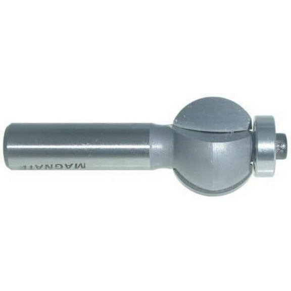 Magnate 2405 Shallow Flute Router Bit — 3/4" Flute Height; 1/2" Shank Diameter; 1-1/2" Shank Length; 1" Overall Diameter