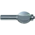 thumbnail image 1 of Magnate 2409 Shallow Flute Router Bit - 1-1/4" Flute Height, 1/2" Shank Diameter, 1-1/2" Shank Length, 1-1/8" Overall Diameter, BR-05 Bearing, 1 of 1