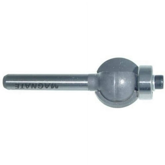 Magnate 2423 Shallow Flute Router Bit — 1/2" Flute Height; 1/4" Shank Diameter; 1-1/2" Shank Length; 7/8" Overall Diameter