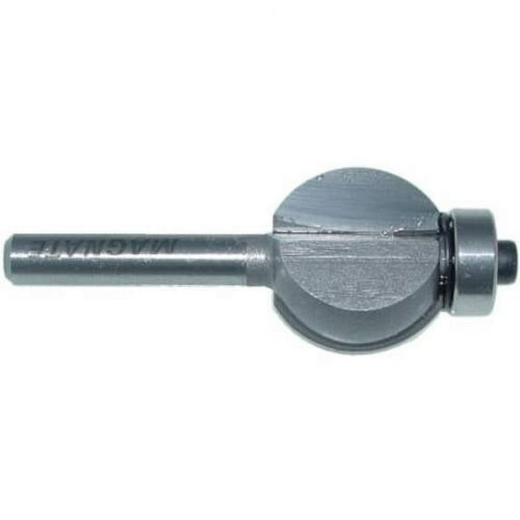 Magnate 2425 Shallow Flute Router Bit — 3/4" Flute Height; 1/4" Shank Diameter; 1-1/2" Shank Length; 1" Overall Diameter