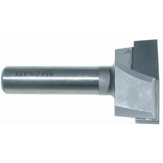 Magnate 2705 Surface Planing (Bottom Cleaning) Router Bit, 1-1/2-Inch Cutting Diameter, 1/2-Inch Shank Diame