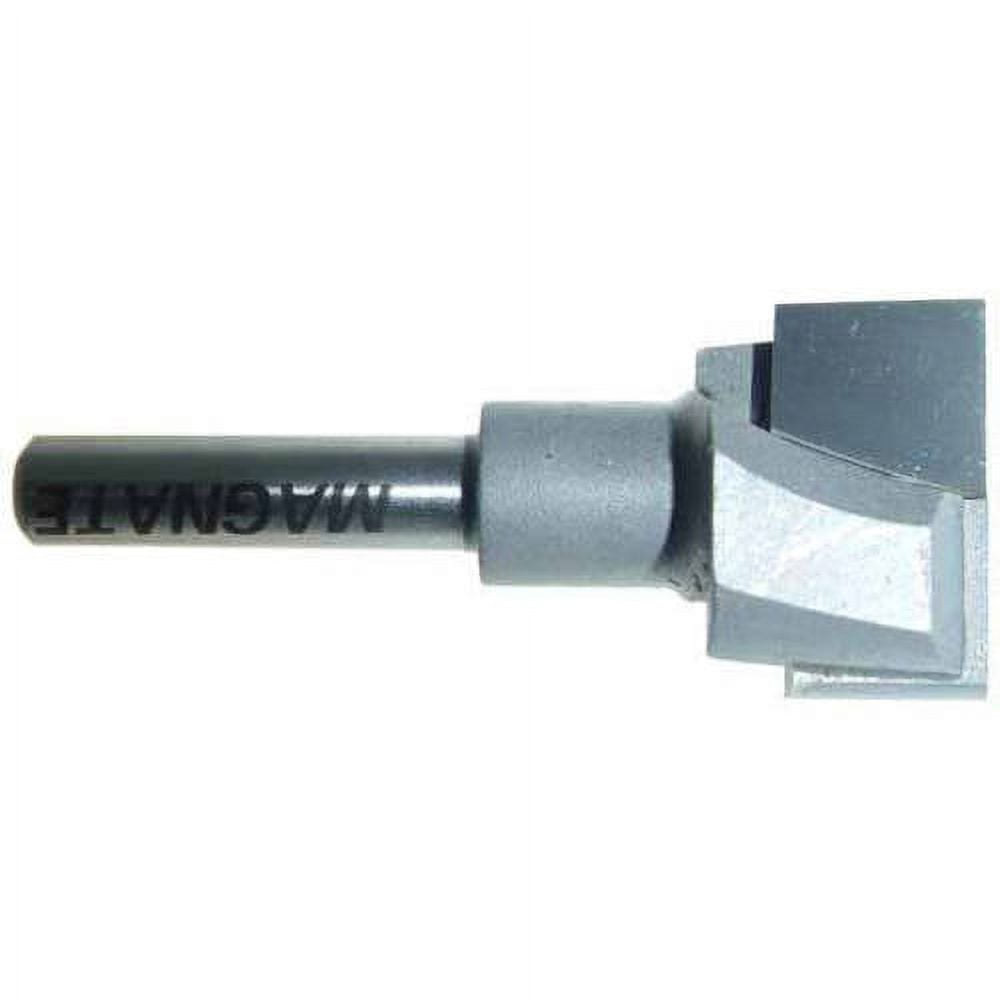 Magnate 2712 Surface Planing (Bottom Cleaning) Router Bit, 7/8" Cutting Diameter; 1/4" Shank