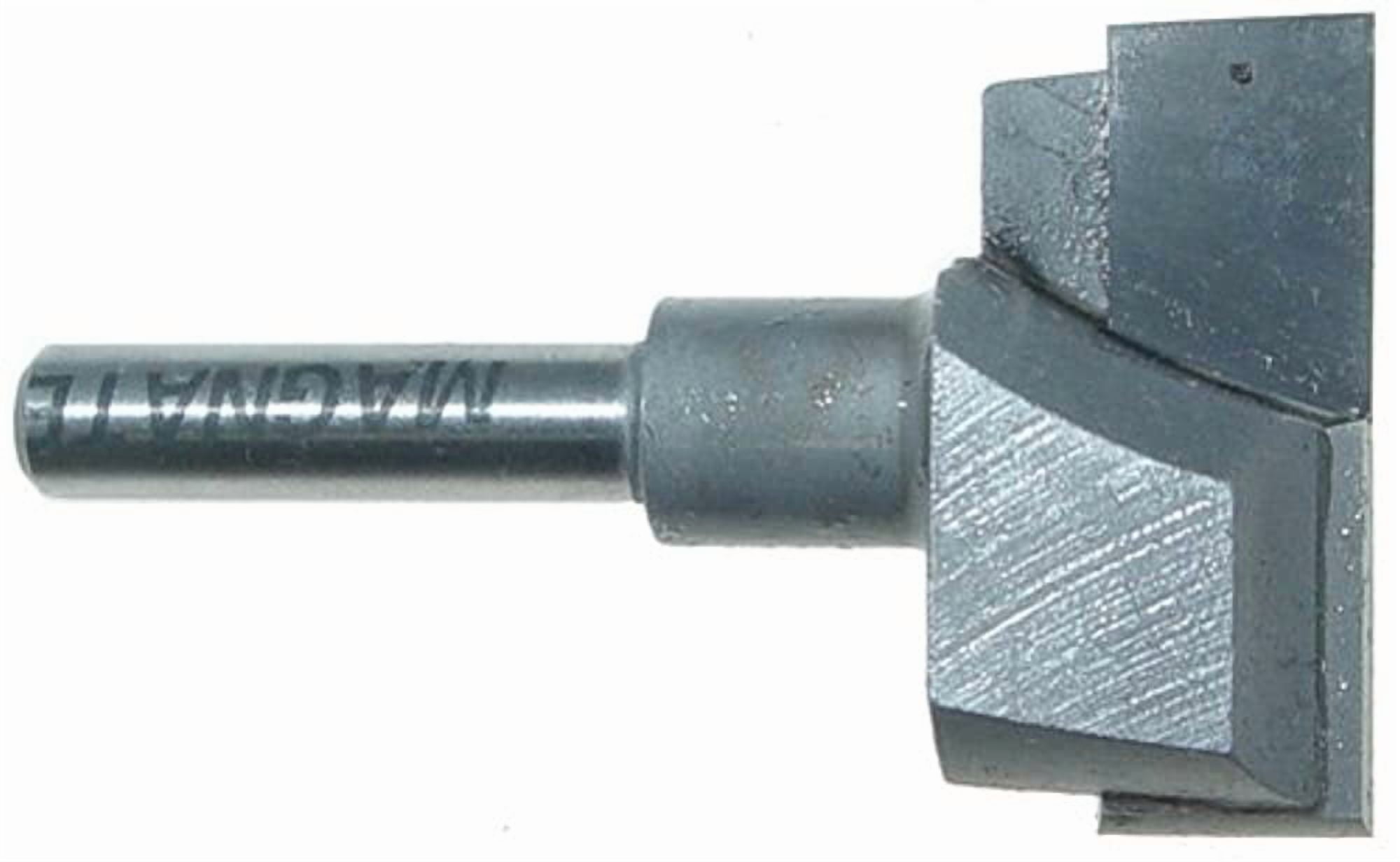 Magnate 2714 Surface Planing (Bottom Cleaning) Router Bit, 1-1/4-Inch Cutting Diameter, 1/4-Inch Shank Diame