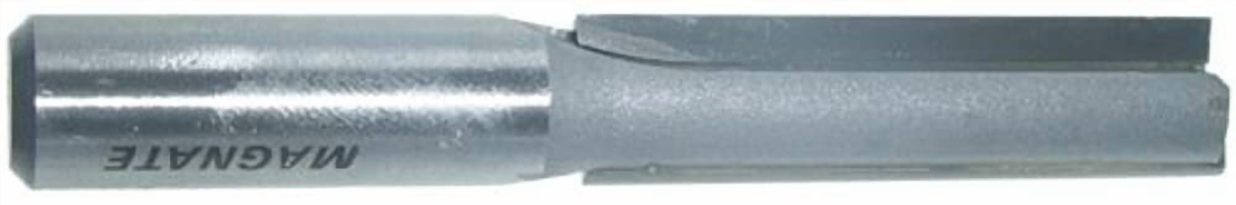 Magnate 285B Straight Plunge 2 Flute Carbide Tipped Router Bit — 1/2" Cutting Diameter; 2" Cutting Length; 1/2" Shank Diameter; 1-1/2" Shank Length