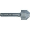thumbnail image 1 of Magnate 3045 Bevel and Flush Trimming Carbide Tipped Router Bit — 45 Degree; 5/8" Cutting Diameter; 1/2" Cutting Height; 1/4" Shank Diameter; 1-1/4" Shank Length, 1 of 1