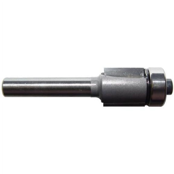 Magnate 306 Flush Trim 2-Flute Router Bit - 1/2" Overall Diameter, 1" Cutting Length, 3/8" Shank Diameter, BR-03 Bearing, 1-1/2" Shank Length