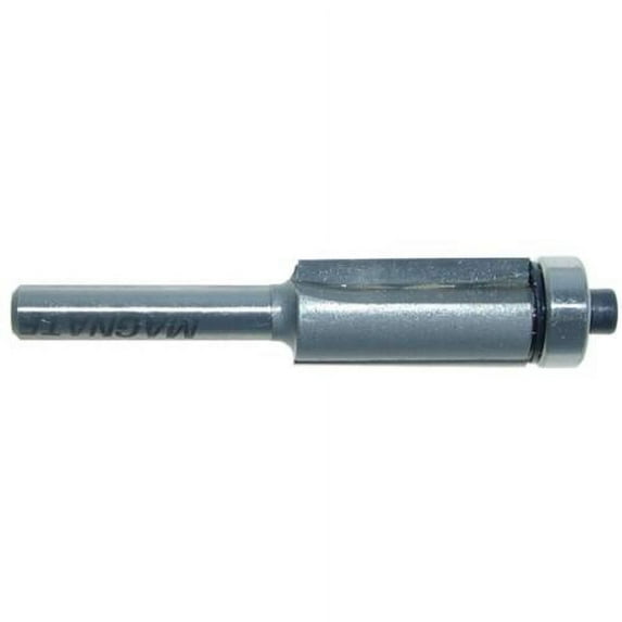 Magnate 320 Flush Trim Router Bit, 3 Degree Down Shear - 1/2" Overall Diameter, 1" Cutting Length, 1/4" Shank Diameter, 1-1/4" Shank Length, BR-03 Bearing