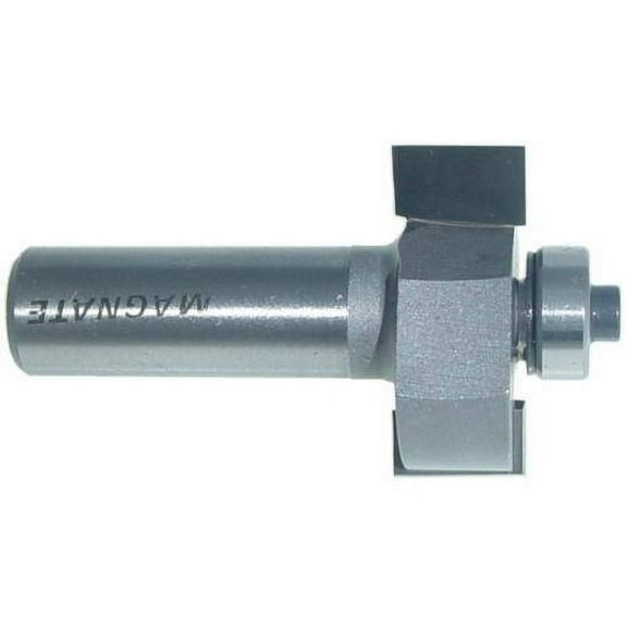 Magnate 3502 Rabbeting Router Bits 3/8" Rabbet Depth; 1/2" Cutting Height; 1/2" Shank Diameter; 1-1/4" Overall Diameter