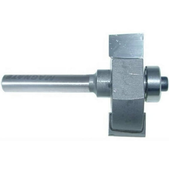 Magnate 3503 Rabbeting Router Bits 1/2" Rabbet Depth; 1/2" Cutting Height; 1/4" Shank Diameter; 1-1/2" Overall Diameter