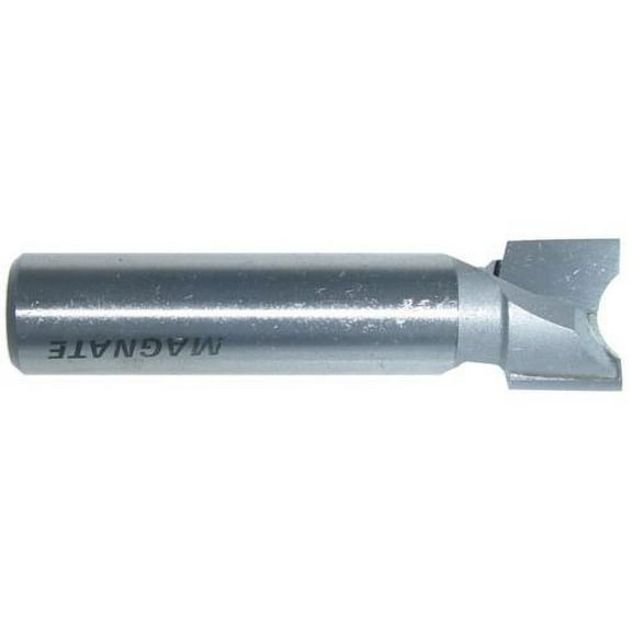 Magnate 351 Plunge Button Router Bit - 5/8" Cutting Diameter, 5/16" Button Diameter, 1/2" Shank Diameter, 3/16" Radius, 2" Shank Length