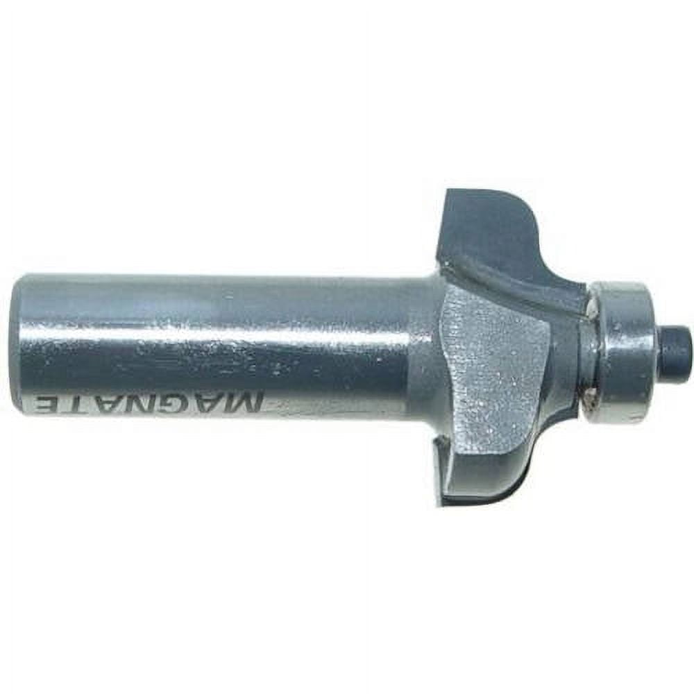 Magnate 3726 Ogee Router Bit — 1/2" Cutting Height; 1/2" Shank Diameter; 5/32" and 5/32" Cove Radius; 1-1/8" Overall Diameter; 1-1/2" Shank Length