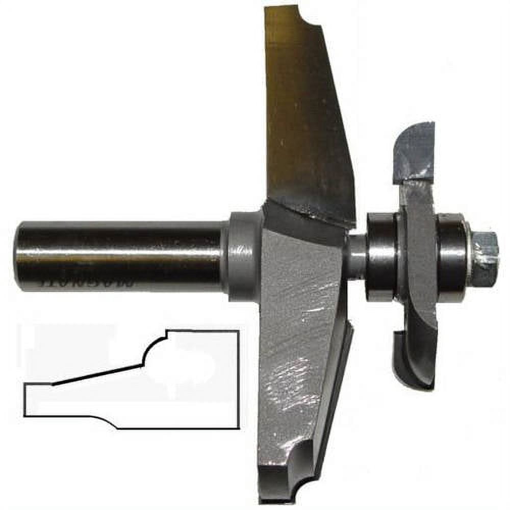 Magnate 3806C Raised Panel Router Bit with Under Cutter — 12 Degree