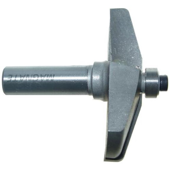 Magnate 3809 Raised Panel Router Bit, 18 Degree Face-Cut - 1-1/16" Reveal , 2-5/8" Overall Diameter, 1/2" Shank Diameter, 1/8" Radius, 1-1/2" Shank Length