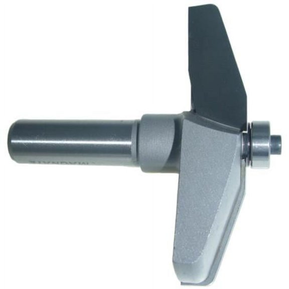 Magnate 3849 Raised Panel Router Bit, 18 Degree Face-Cut - 1-1/4" Reveal , 3" Overall Diameter, 1/2" Shank Diameter, 1/8" Radius, 1-1/2" Shank Length