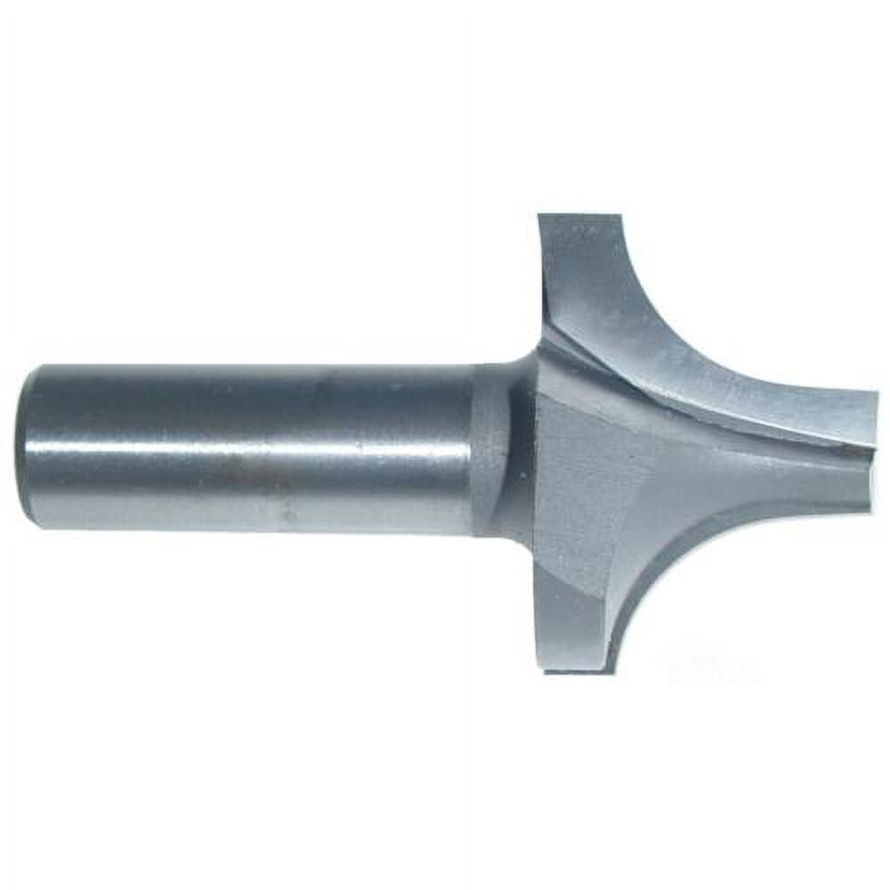 Magnate 3921 Plunge Roundover Router Bit - 1/2" Radius, 3/8" Small Diameter, 1/2" Shank Diameter, 3/4" Cutting Length, 1-1/2" Shank Length