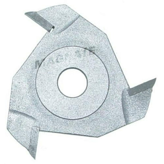 Magnate 4105 Slotting Cutter Router Bit - 5/16" Bore - 1/4" Kerf, 3 Wing, 1/2" Cutting Depth, 1-7/8" Overall Diameter