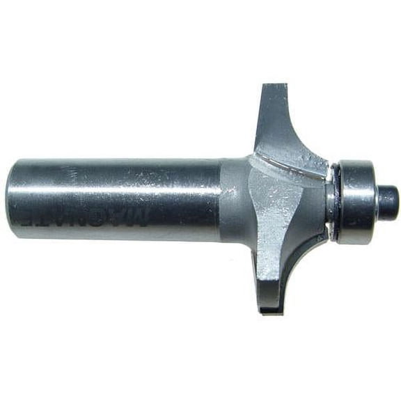 Magnate 4614 Table Top Edge Router Bit, Thumbnail - 7/16" Cutting Depth, 3/8" Cutting Height, 1/2" Shank Diameter, 2" Shank Length, 1-3/8" Overall Diameter