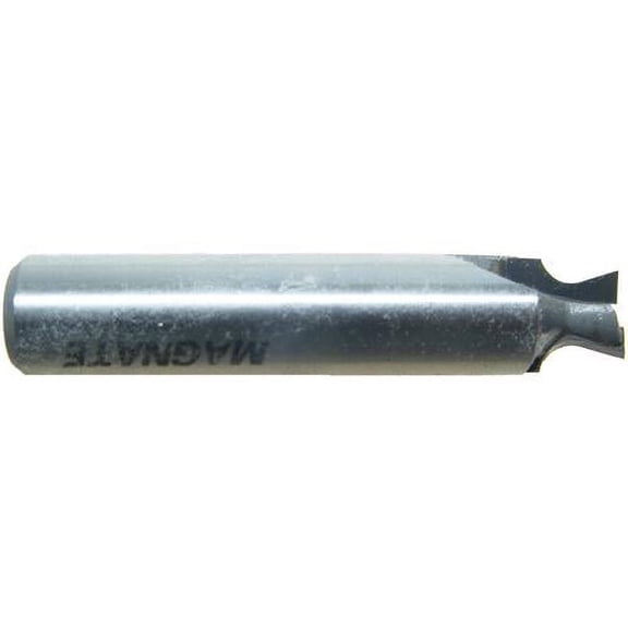 Magnate 479 25 Degree Half Blind Dovetail Router Bit - 1/8" Radius, 3/8" Cutting Diameter, 3/8" Profile Height, 1/2" Cutting Height, 2-1/2" Overall Length