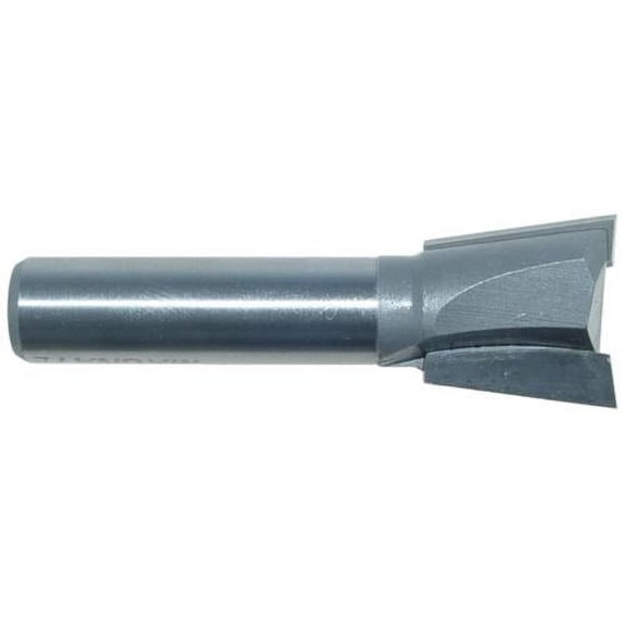 Magnate 497 7 Degree Left Rotation Dovetail Router Bit - 7/8" Cutting Diameter, 7/8" Cutting Height, 1/2" Shank Diameter, 2-1/2" Overall Length