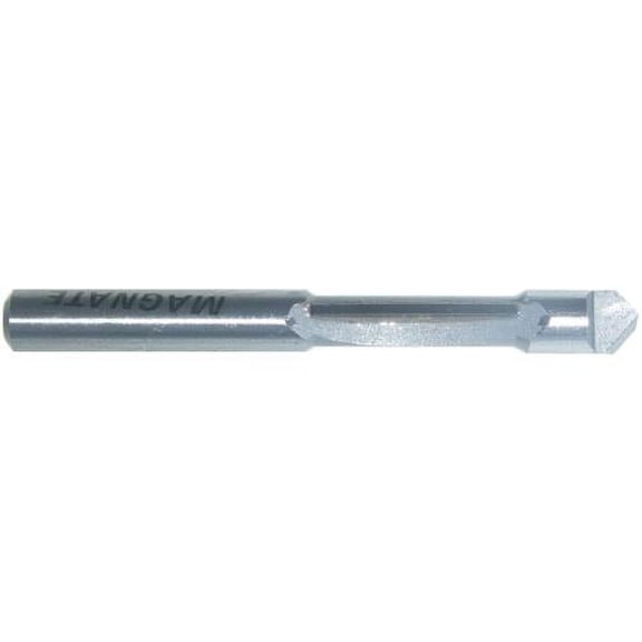 Magnate 501 Panel Pilot Router Bit - 1/4" Cutting Diameter, 3/4" Cutting Length, 1/4" Shank Diameter, 1 Flute, 1-1/4" Shank Length