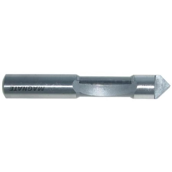 Magnate 506 Panel Pilot Router Bit - 1/2" Cutting Diameter, 1" Cutting Length, 1/2" Shank Diameter, 2 Flute, 1-1/2" Shank Length
