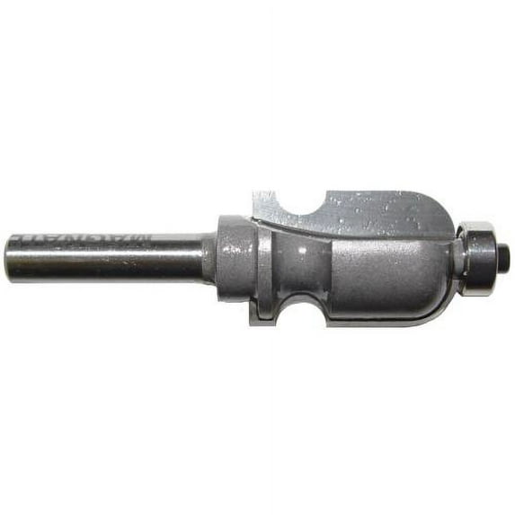 Magnate 5501 Face Molding Router Bit - 1" Cutting Length, 5/16" Bead Diameter, 11/16" Overall Diameter, 1-1/4" Shank Length, BR-02 Bearing