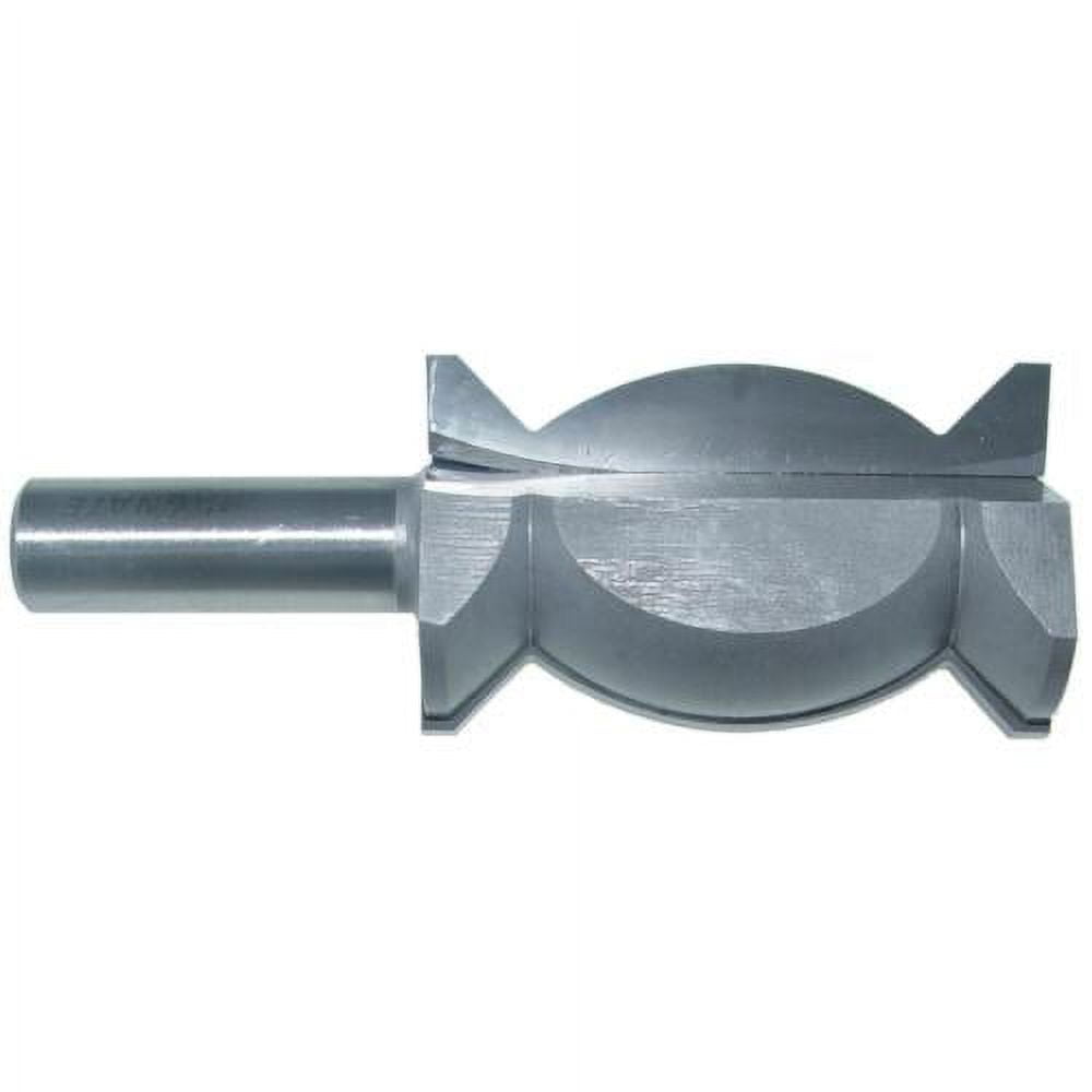 Magnate 5514 Crown Molding Carbide Tipped Router Bit 2-1/4 inch Cutting Length; 1/2 inch Shank Diameter; 1-1/4 inch Overall Diameter; 1-3/16 inch