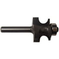 thumbnail image 1 of Magnate 5803 Edge Beading Carbide Tipped Router Bit — 3/8" Bead Diameter; 1/4" Shank Diameter; 11/16" Cutting Length; 3/16" Radius; 1" Overall Diameter; 1-1/4" Shank Length, 1 of 1