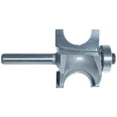 thumbnail image 1 of Magnate 5814 Bull Nose (Half Round) Router Bit With Bearing - 5/8" Bead Diameter, 5/16" Radius, 1-1/4" Shank Length, 1-5/16" Overall Diameter, BR-05 Bearing, 1 of 1