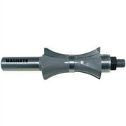 Magnate 5869 Finger Nail with Center Bearing Router Bit   1-3/4 Profile Height; 1/4 Cutting Depth; 1/2 Shank Diameter; 1-1/8 Overall Diameter; 1-1/2 Radius; 1-1/2 Shank Length