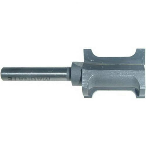 Magnate 5983 Double Easing Router Bit - 49/64" Opening, 9/64" Cutting Depth, 1/8" Radius, 1-1/4" Shank Length, 7/8" Overall Diameter