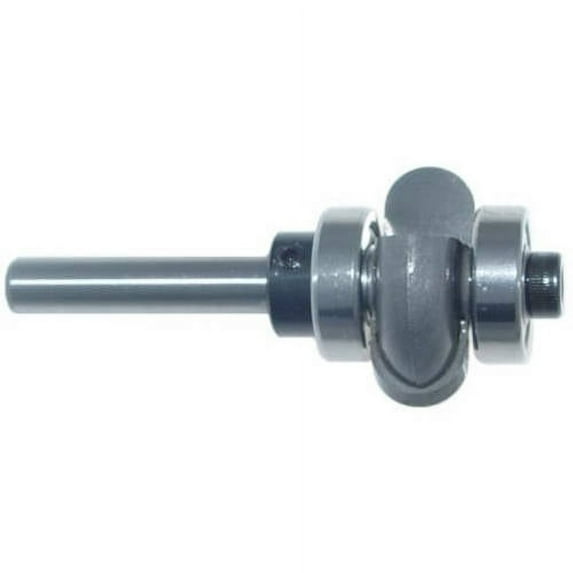 Magnate 6005 Flute Cutting Router Bit — 3/8" Radius; 3/8" Cutting Depth; 1/4" Shank Diameter; 1-3/4" Shank Length; 3/4" Cutting Length