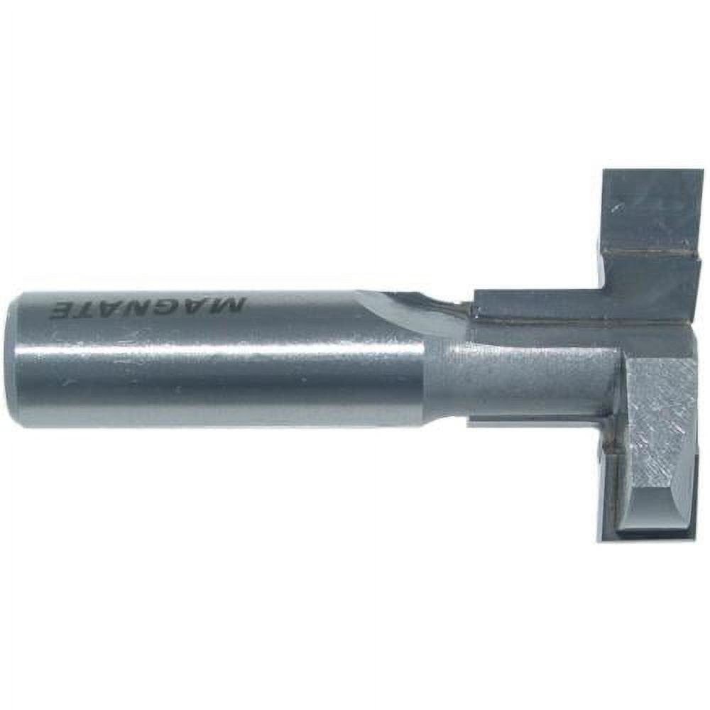 Magnate 6101 TSlot StraightEdge Router Bit 3/8" Kerf, 13/8" Large Diameter, 1/2" Small