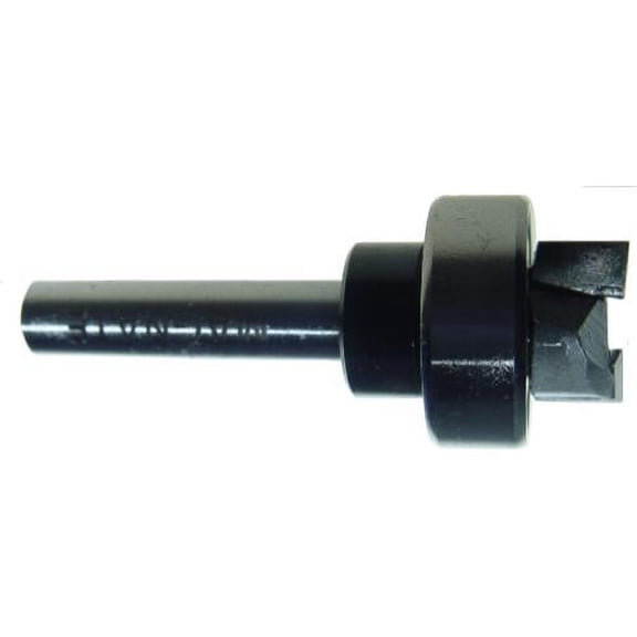 Magnate 7035 Overhang Pattern Router Bit - 1/2" Cutting Diameter, 1/8" Overhang Depth, 1/4" Cutting Length, 1-7/8" Overall Length, BR-08 Bearing