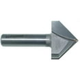 thumbnail image 1 of Magnate 708 V-Grooving Router Bit - 90 Degree, 1-1/2" Cutting Diameter, 1/2" Shank Diameter, 1" Cutting Length, 2" Shank Length, 1 of 1