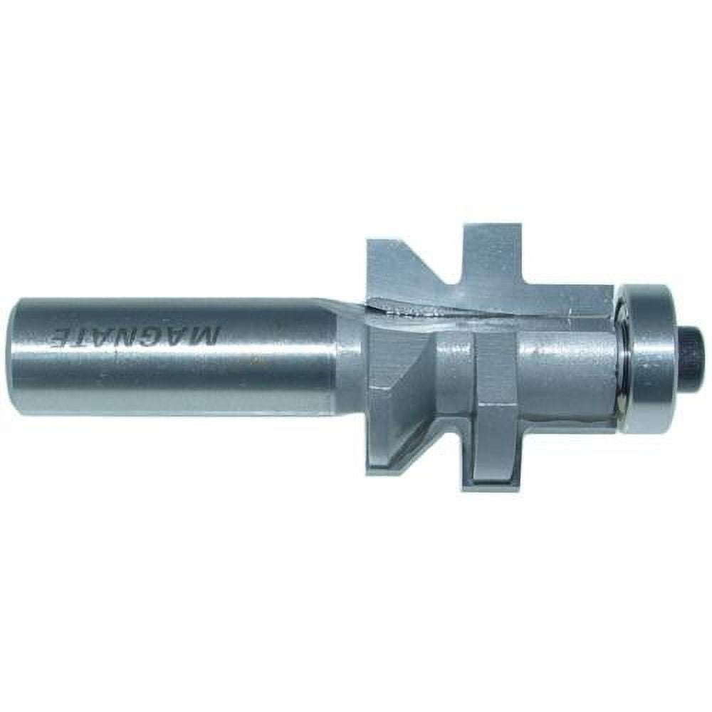 Magnate 7102B V-Matching Tongue & Groove Router Bit - Groove Profile, 3 ...