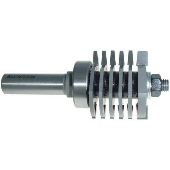 Magnate 7381 Adjustable Finger Joint Router Bits - Cutting Length 1/2" Shank Diameter