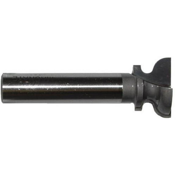 Magnate 7402 Drawer/Finger Pull Router Bit - 1" Overall Diameter, 1/2" Cutting Length, 3/4" Small Diameter, 2" Shank Length