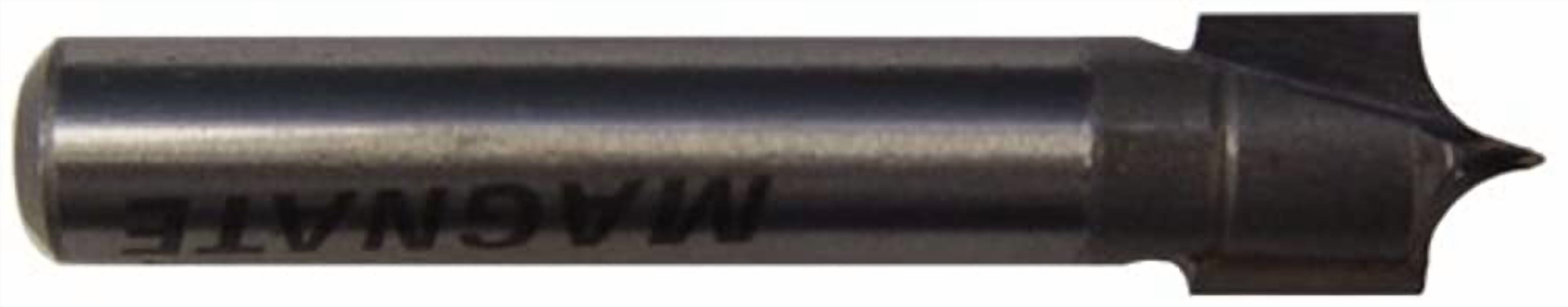 Magnate 7507 Point Cutting Roundover Router Bits — 1/8" Radius; 1/4" Shank Diameter; 3/8" Cutting Length; 1-1/4" Shank Length