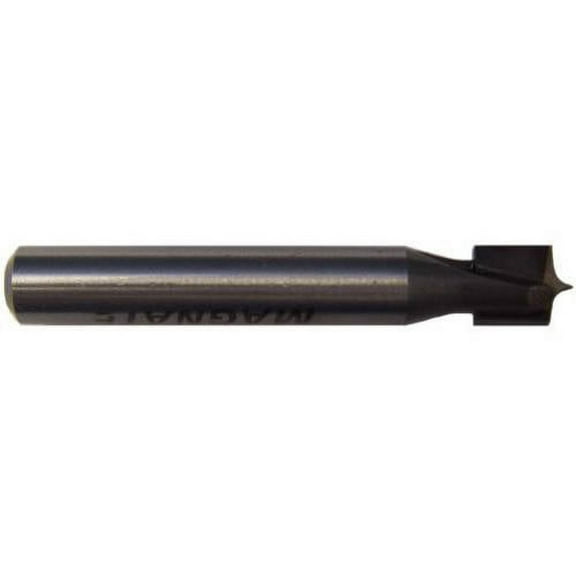 Magnate 7508 Point Cutting Roundover Router Bits  1/16" Radius; 1/4" Shank Diameter; 1/4" Cutting Length; 1-1/4" Shank Length