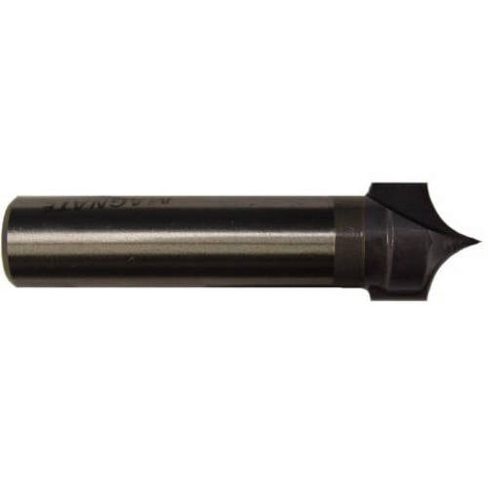 Magnate 7513 Point Cutting Roundover Router Bits — 5/16" Radius; 1/2" Shank Diameter; 9/16" Cutting Length; 2" Shank Length
