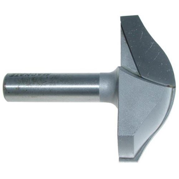 Magnate 7545 Combination Barley Twist Carbide Tipped Router Bit  2-1/2" Cutting Diameter; 2" Shank Length; 1/2" Shank Diameter; 1.1458 and 2-21/32" Radius; 5/8" Profile Height; 2 Flute