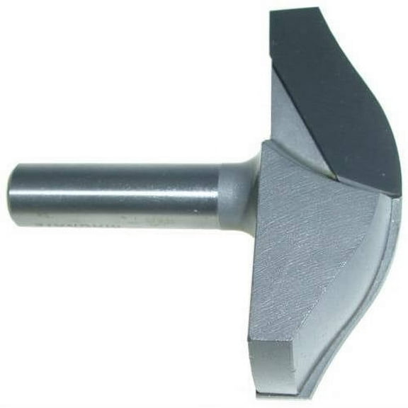 Magnate 7546 Combination Barley Twist Carbide Tipped Router Bit  3" Cutting Diameter; 2" Shank Length; 1/2" Shank Diameter; 1-3/8" and 3-3/16" Radius; 3/4" Profile Height; 2 Flute