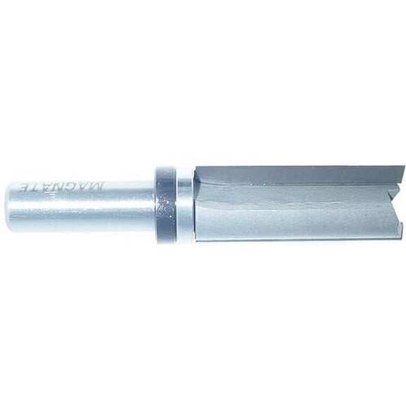 Magnate 7617 Pattern Router Bit - 3/4" Cutting Diameter, 2" Cutting Length, 1/2" Shank Diameter, 1-3/4" Shank Length, BR-09 Bearing