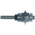 thumbnail image 1 of Magnate 7652 Leaf Edge Beading Carbide Tipped Router Bit - 3/16" Radius, 1/2" Cutting Length, 1/4" Shank Diameter, 1-1/2" Shank Length, 1" Overall Diameter, 1 of 1
