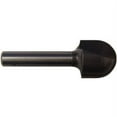 thumbnail image 1 of Magnate 804 Core Box 2 Flute Carbide Tipped Router Bit — 5/8" Cutting Diameter; 1/4" Shank Diameter; 5/8" Cutting Length; 5/16" Radius; 1-1/4" Shank Length, 1 of 1