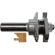 Magnate 9002R Stile or Rail Router Bit, 15/16 Cutting Height for 3/4 to 7/8 Material - Classic Profile, Rail Cut, BR-06 Bearing